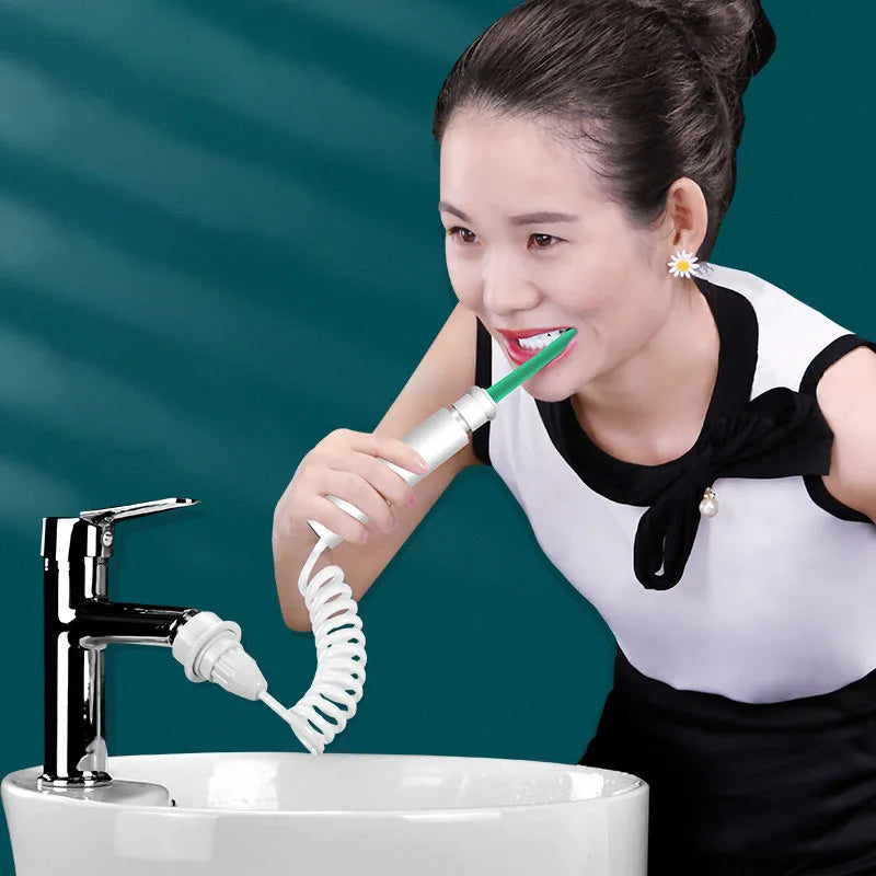 Dental Water Flosser Faucet Oral Irrigator Floss Dental Irrigator Port